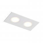 Встраиваемый влагозащищенный светильник PORT, 2?15 Вт макс., LED, GU5.3, IP65, корпус из полимера, цвет белый