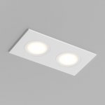 Встраиваемый влагозащищенный светильник PORT, 2?15 Вт макс., LED, GU5.3, IP65, корпус из полимера, цвет белый