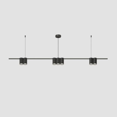 Потолочный подвесной светильник Denkirs DK4063-BK Orbit