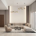 Потолочный подвесной светильник Denkirs DK4067-BK+SG Orbit