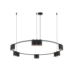 Потолочный подвесной светильник Denkirs DK4067-BK Orbit