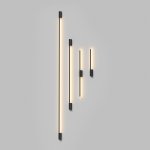 Светильник настенный TRIXRAY, 18Вт, 2200?мм, 3000К, алюминий, черный