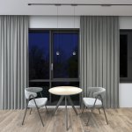 Светильник на шине Denkirs DK5308-BK AIR GRILL
