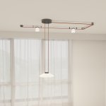 Светильник на шине Denkirs DK5540-WH+BK BELTY SPOT