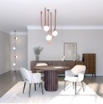 Светильник на шине Denkirs DK5550-BK BELTY ORB