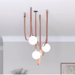 Светильник на шине Denkirs DK5550-BK BELTY ORB