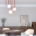 Светильник на шине Denkirs DK5550-BK BELTY ORB