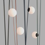 Светильник на шине Denkirs DK5552-BK BELTY ORB