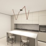 Светильник на шине Denkirs DK5564-WH+BK BELTY FLOW