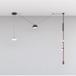 Светильник на шине Denkirs DK5571-BK BELTY GRILL