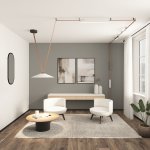 Светильник на шине Denkirs DK5571-BK BELTY GRILL