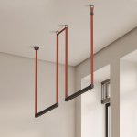 Светильник на шине Denkirs DK5572-BK BELTY GRILL