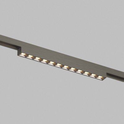 DK5971-DN Светильник трековый SHINE GRILL ZigBee, 48В, 10Вт, 2700-6000K, IP20, темный никель, алюминий