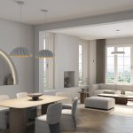 Потолочный подвесной светильник Denkirs DK6704-WH TORION