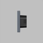 Панель управления умным домом 4? (Wi-Fi / Zigbee / Bluetooth, Tuya / Smart Life), алюминий + закалённое стекло, цвет чёрный