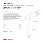 Светильник Denkirs DK8008-BK