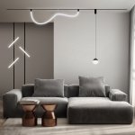 Светильник на шине Denkirs DK8056-BK SMART MOON
