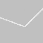 Угловой светильник SIMPLE LINEAR 18W 3000K, белый