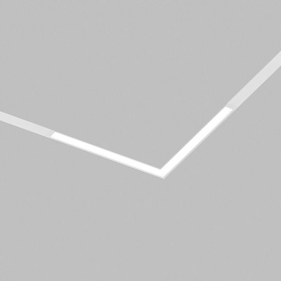 Угловой светильник SIMPLE LINEAR 18W 4000K, белый Угловой светильник SIMPLE LINEAR 18W 4000K, белый