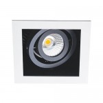 DL 3014 white/black светильник встраиваемый Italline