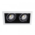 DL 3015 white/black светильник встраиваемый Italline