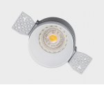 DL 2248 GU10 white светильник встраиваемый Italline