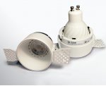 DL 2248 GU10 white светильник встраиваемый Italline