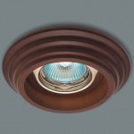 Накладка деревянная MR16 круглая Donolux DL-004B-3