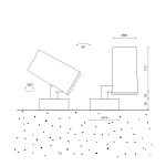 Светильник ландшафтный TN DesignLed DL-LOE-2012A-9-GR-WW