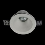 Встроенный светильник Maytoni DL002-1-01-W Gyps