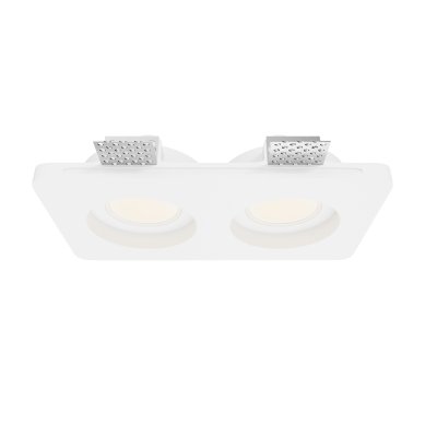 Встраиваемый светильник Maytoni DL002-GU10-02-W Gyps Modern