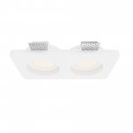 Встраиваемый светильник Maytoni DL002-GU10-02-W Gyps Modern