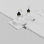 Встраиваемый светильник Maytoni DL002-GU10-02-W Gyps Modern