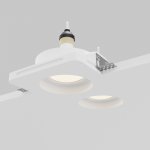 Встраиваемый светильник Maytoni DL002-GU10-02-W Gyps Modern