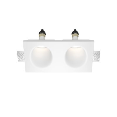 Встраиваемый светильник Maytoni DL002-WW-02-W Gyps Modern
