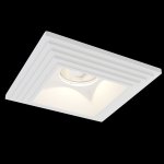 Встроенный светильник Maytoni DL005-1-01-W Gyps