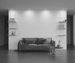 Встроенный светильник Maytoni DL005-1-01-W Gyps
