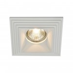 Встроенный светильник Maytoni DL005-1-01-W Gyps