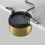 Встраиваемый светильник Maytoni DL024-12W4K-BMG Onda