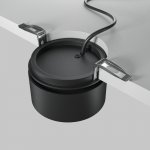 Встраиваемый светильник Maytoni DL024-12W4K-B Onda