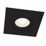 Светильник встраиваемый Maytoni DL024-2-01B черный