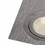 Светильник встраиваемый Maytoni DL024-2-01S никель