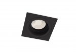 Светильник встраиваемый черный Maytoni DL026-2-01B