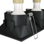 Встраиваемый светильник Maytoni DL029-2-02B Dot