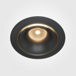 Встраиваемый светильник Maytoni DL031-L12W3K-D-B Yin