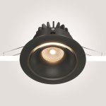 Встраиваемый светильник Maytoni DL031-L12W3K-D-B Yin