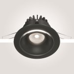 Встраиваемый светильник Maytoni DL031-L12W4K-D-B Yin