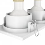 Встраиваемый светильник Maytoni DL033-2-02W Zoom