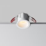 Встраиваемый светильник Maytoni DL043-01-10W2.7K-RD-W Alfa LED