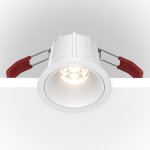 Встраиваемый светильник Maytoni DL043-01-10W3K-D-RD-W Alfa LED